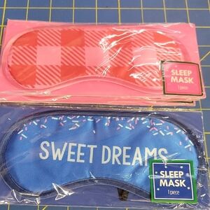 Bundle of 5 Pink Blue Sleep Mask